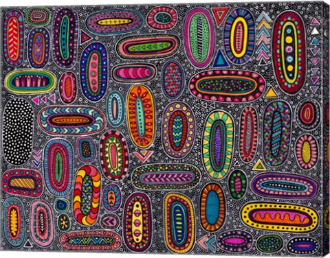 Framed Microscopic Print