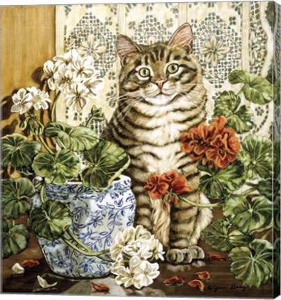 Framed Winter&#39;s Garden Print