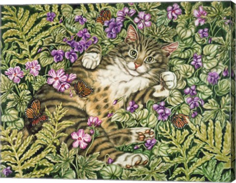 Framed Garden Of Delights Print