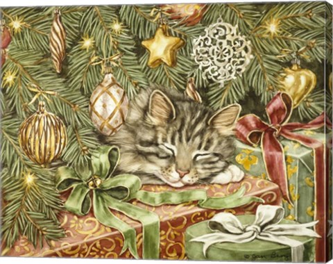 Framed Not A Creature Was Stirring Print