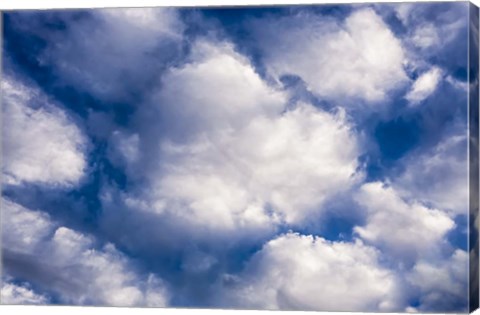Framed Clouds II Print
