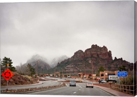 Framed Arizona Tourist Print