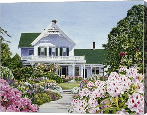 Framed Isabel&#39;s Garden Print