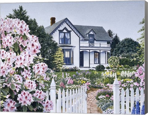Framed Espey House Print