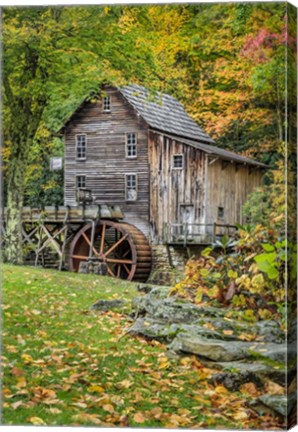 Framed Grist Mill Print