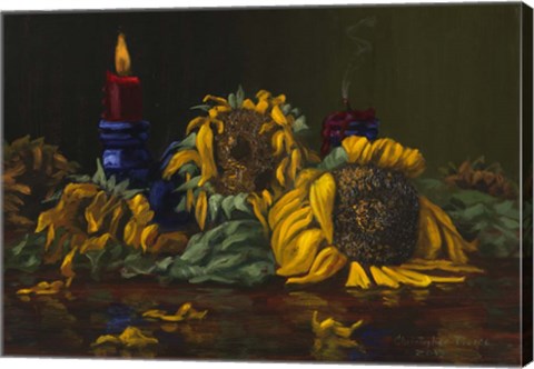 Framed Party&#39;s Over Print