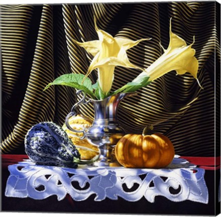 Framed Trumpeter Print