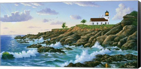 Framed Point Cabrillo, CA Print