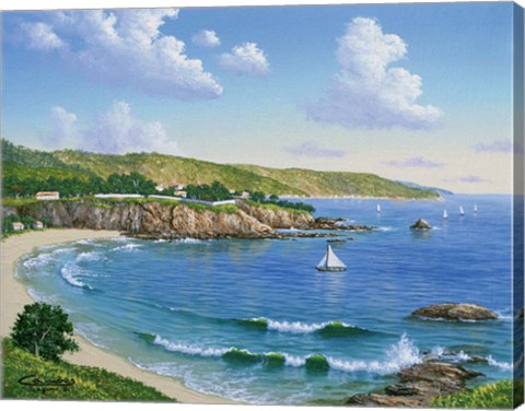 Framed Laguna Beach, CA Print