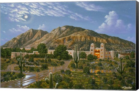 Framed Jokake Inn In 1928, Scottsdale, AZ Print