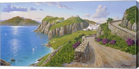 Framed Capri - Italy Print