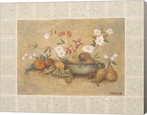 Framed Fruit A Print