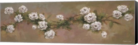 Framed Floral J Print