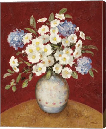 Framed Floral P Print