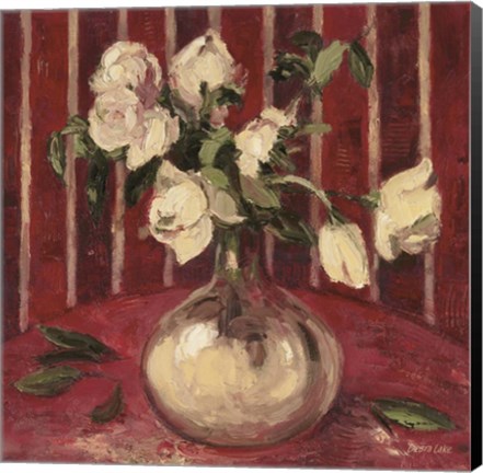 Framed Fading Peonies Print