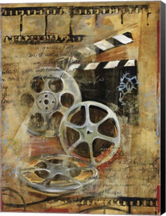 Framed Dramatique II Print