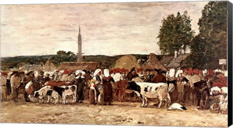 Framed Fair In Brittany Print