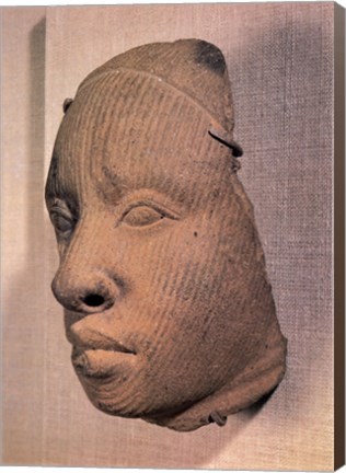 Framed Head Fragment Print