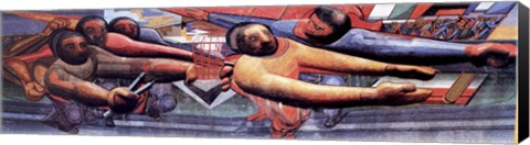 Framed People For University Print