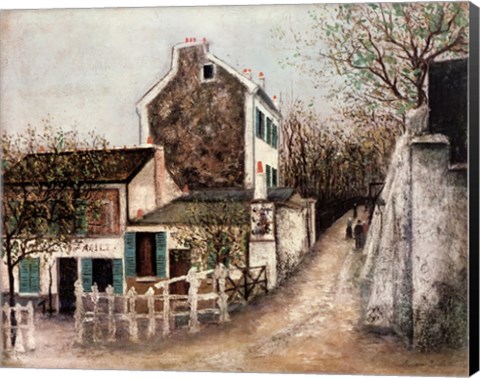 Framed Le Lapin Agile Print