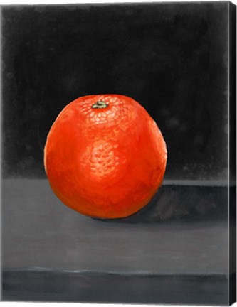 Framed Fruit on Shelf II Print