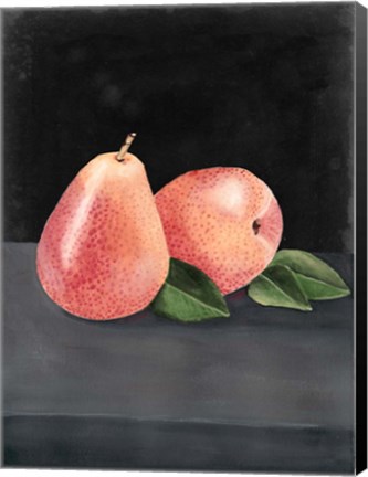 Framed Fruit on Shelf VI Print