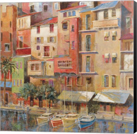Framed Painted Palermo Print