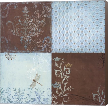 Framed Dragonfly Crowns Print