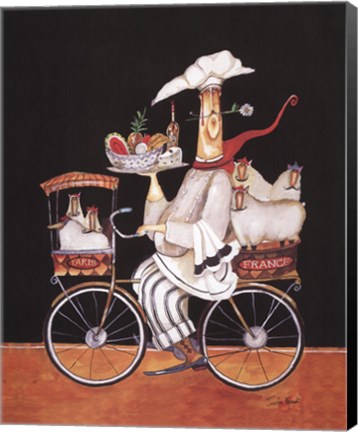 Framed Sheep Chef Print