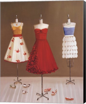 Framed Dressmaking Print