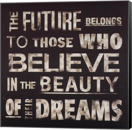 Framed Transit The Future Print