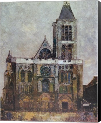 Framed Basilica, St. Denis Print