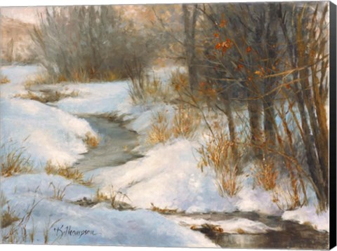 Framed Winter Light Print