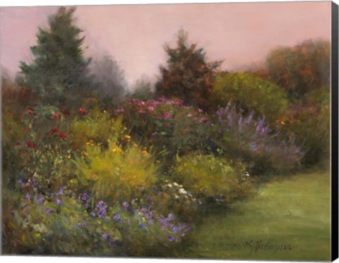 Framed Edge of the Garden Print