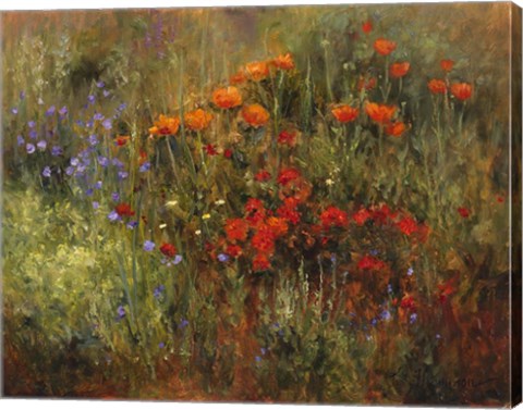 Framed Summer Garden Print