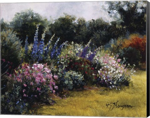 Framed Gardens At Equinox Nursery Print