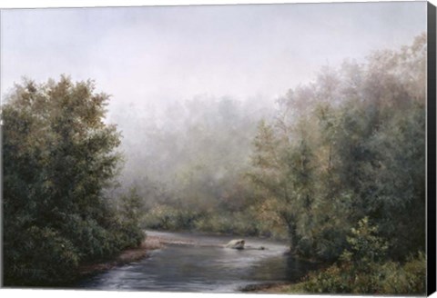 Framed Battenkill Mist Print