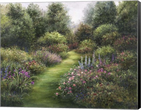 Framed Secluded Garden Print