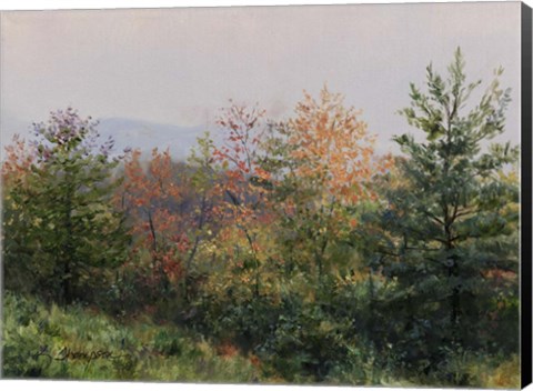 Framed Autumn Morning Print
