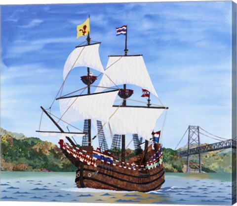 Framed Ship Print