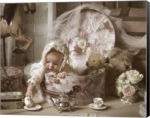 Framed Victorian Baby Print