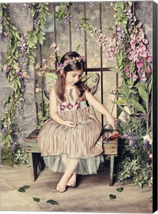 Framed Garden Fairy Print