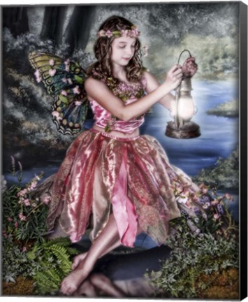 Framed Dusk Fairy Print