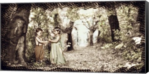 Framed Enchanted Forest Print