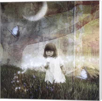 Framed Blowing Magic Print