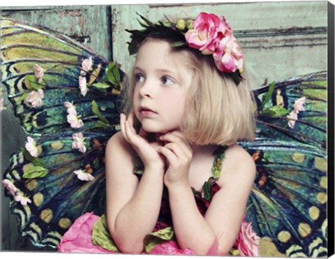 Framed Beautiful Fairy 3 Print