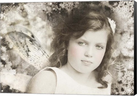 Framed Winter Fairy Print