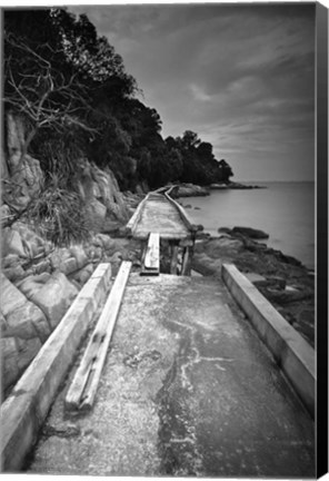 Framed Fragmented Print