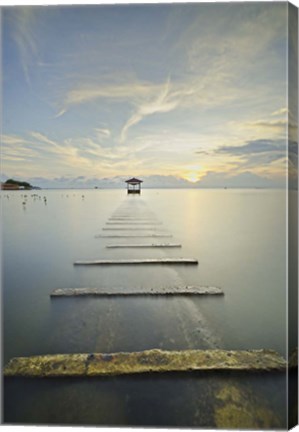 Framed Ocean Train Print