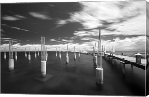 Framed Stansions Print